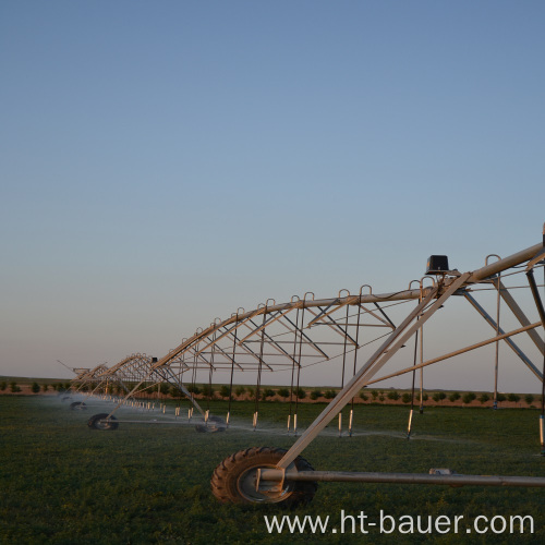 Remote control plant center pivot irrigation system